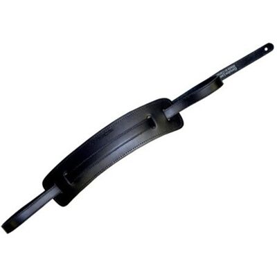Rickenbacker Leather Guitar Strap Black - Publicité Rickenbacker Leather Guitar Strap Black - Publicité