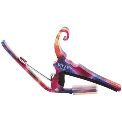 Kyser Quick Change Capo Tie Dye - Publicité Kyser Quick Change Capo Tie Dye - Publicité