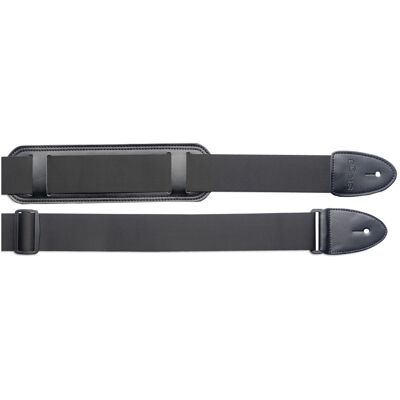 Stagg Nylon Guitar Strap Shoulder Pad Black - Publicité Stagg Nylon Guitar Strap Shoulder Pad Black - Publicité