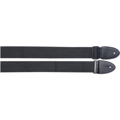 Stagg Nylon Guitar Strap 2 Black - Publicité Stagg Nylon Guitar Strap 2 Black - Publicité