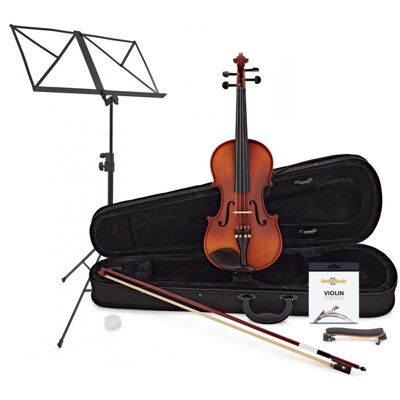 Violon dÉtude Plus 3/4 Antique Fade + Pack Accessoires par Gear4music - Publicité Violon dÉtude Plus 3/4 Antique Fade + Pack Accessoires par Gear4music - Publicité