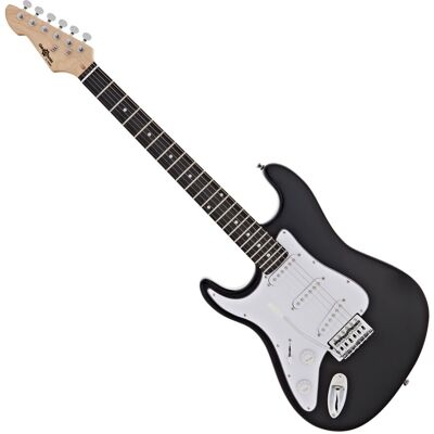 Guitare Électrique LA pour Gaucher par Gear4music Noir - Publicité Guitare Électrique LA pour Gaucher par Gear4music Noir - Publicité