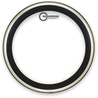 Aquarian Performance II 22 Bass Drum Head - Publicité Aquarian Performance II 22 Bass Drum Head - Publicité