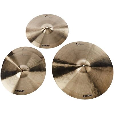 Dream Cymbals Ignition Series 3 Piece Cymbal Pack - Large - Publicité Dream Cymbals Ignition Series 3 Piece Cymbal Pack - Large - Publicité