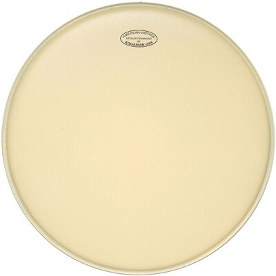 Aquarian American Vintage Texture Coated 12 Drum Head - Publicité Aquarian American Vintage Texture Coated 12 Drum Head - Publicité