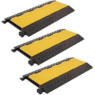 5 Channel Cable Protector Bridges by Gear4music Pack of 3 - Publicité 5 Channel Cable Protector Bridges by Gear4music Pack of 3 - Publicité