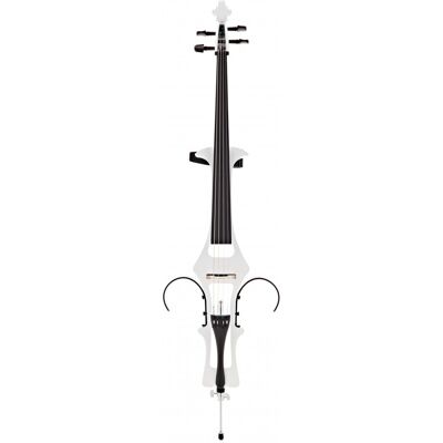 Violoncelle électrique par Gear4music blanc - Publicité Violoncelle électrique par Gear4music blanc - Publicité
