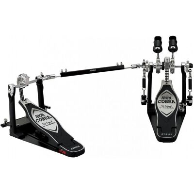 Tama Iron Cobra Double Bass Drum Pedal - Rolling Glide with Case - Publicité Tama Iron Cobra Double Bass Drum Pedal - Rolling Glide with Case - Publicité