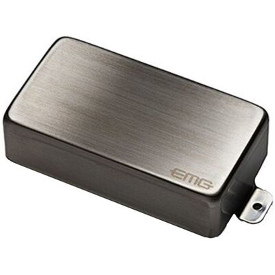 EMG 81 Humbucker Pickup Brushed Chrome - Publicité EMG 81 Humbucker Pickup Brushed Chrome - Publicité