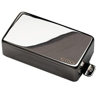 EMG 81 Humbucker Pickup Black Chrome - Publicité EMG 81 Humbucker Pickup Black Chrome - Publicité