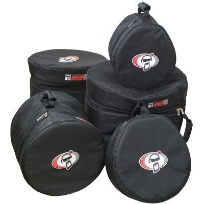 Protection Racket 20" 5pc Fusion Nutcase Drum Bag Set - Publicité Protection Racket 20" 5pc Fusion Nutcase Drum Bag Set - Publicité