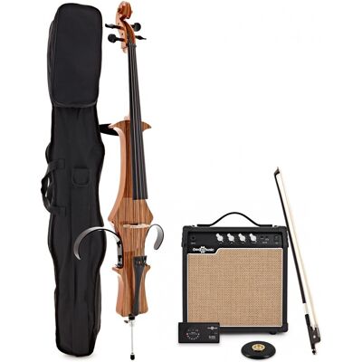 Violoncelle électrique par Gear4music avec pack ampli naturel - Publicité Violoncelle électrique par Gear4music avec pack ampli naturel - Publicité