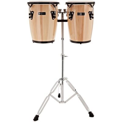 Ensemble de Mini-Congas 9 "+ 10" avec Support par Gear4music - Publicité Ensemble de Mini-Congas 9 "+ 10" avec Support par Gear4music - Publicité