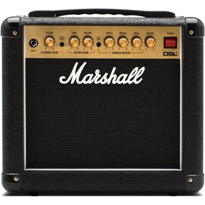 Marshall DSL1CR 1W 1x8 Valve Combo with Reverb - Publicité Marshall DSL1CR 1W 1x8 Valve Combo with Reverb - Publicité