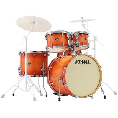 Tama Superstar Classic 22 Pack de 5 fûts Tangerine Vernis Burst - Publicité Tama Superstar Classic 22 Pack de 5 fûts Tangerine Vernis Burst - Publicité