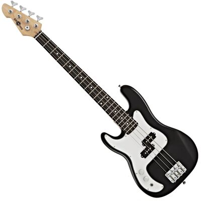 Guitare Basse 3/4 LA pour Gaucher(ère)s par Gear4music Noir - Publicité Guitare Basse 3/4 LA pour Gaucher(ère)s par Gear4music Noir - Publicité