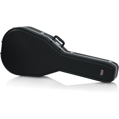 Gator GC-JUMBO Deluxe Moulded Case For Jumbo Acoustic Guitars - Publicité Gator GC-JUMBO Deluxe Moulded Case For Jumbo Acoustic Guitars - Publicité