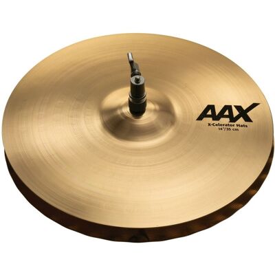 SABIAN AAX cymbales charleston 14" X-Celerator finition brillante - Publicité SABIAN AAX cymbales charleston 14" X-Celerator finition brillante - Publicité