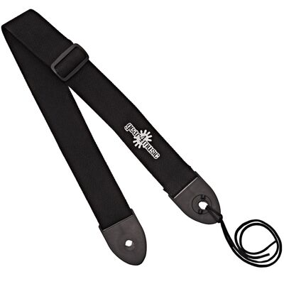 Locking Guitar Strap by Gear4music Black - Publicité Locking Guitar Strap by Gear4music Black - Publicité