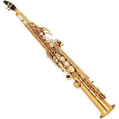 Yamaha YSS82ZR Custom Soprano Saxophone Gold Lacquer - Publicité Yamaha YSS82ZR Custom Soprano Saxophone Gold Lacquer - Publicité
