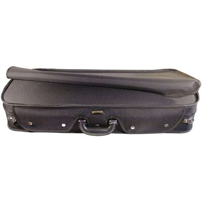 Hidersine Double Wooden Arched Top Violin / Viola Case - Publicité Hidersine Double Wooden Arched Top Violin / Viola Case - Publicité