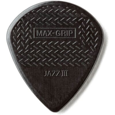 Dunlop JD-471P3S Nylon Max-Grip Jazz III Black Stiffo 1.38mm 6 Pack - Publicité Dunlop JD-471P3S Nylon Max-Grip Jazz III Black Stiffo 1.38mm 6 Pack - Publicité