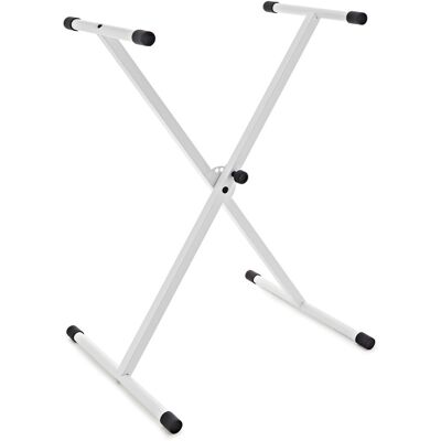 Support de Clavier en X blanc par Gear4music - Publicité Support de Clavier en X blanc par Gear4music - Publicité