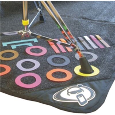 Protection Racket Drum Mat Marker Pack Coloured - Publicité Protection Racket Drum Mat Marker Pack Coloured - Publicité
