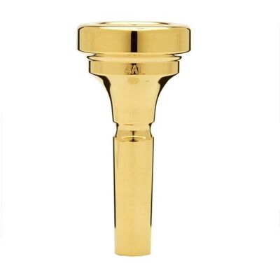 Denis Wick Classic Trombone Mouthpiece 4AL Gold Plated - Publicité Denis Wick Classic Trombone Mouthpiece 4AL Gold Plated - Publicité