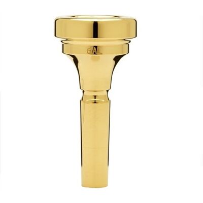 Denis Wick Classic Trombone Mouthpiece 6AL Gold Plated - Publicité Denis Wick Classic Trombone Mouthpiece 6AL Gold Plated - Publicité