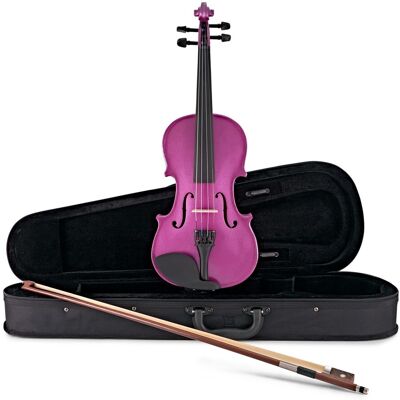 Violon dÉtude de Taille 1/2 par Gear4music Purple Sparkle - Publicité Violon dÉtude de Taille 1/2 par Gear4music Purple Sparkle - Publicité