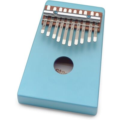 Stagg 10 Key Kids Kalimba Blue - Publicité Stagg 10 Key Kids Kalimba Blue - Publicité