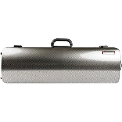 BAM 2001XL Hightech Oblong Violin Case Silver Carbon - Publicité BAM 2001XL Hightech Oblong Violin Case Silver Carbon - Publicité
