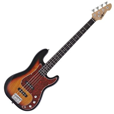 Guitare Basse LA Select par Gear4music Sunburst - Publicité Guitare Basse LA Select par Gear4music Sunburst - Publicité