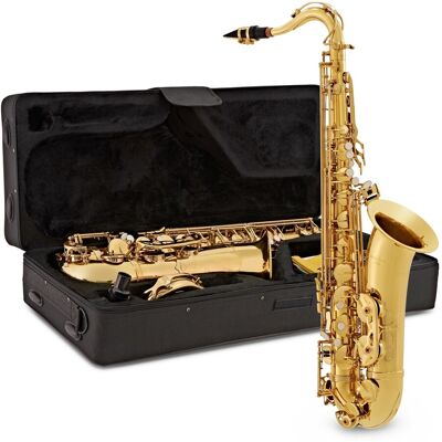 Saxophone Ténor par Gear4music Doré - Publicité Saxophone Ténor par Gear4music Doré - Publicité