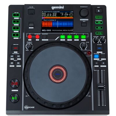 Gemini MDJ-900 Platine USB multimédia Professionnelle - Publicité Gemini MDJ-900 Platine USB multimédia Professionnelle - Publicité