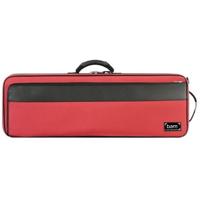 BAM 2002B Artisto Oblong Violin Case Red - Publicité BAM 2002B Artisto Oblong Violin Case Red - Publicité