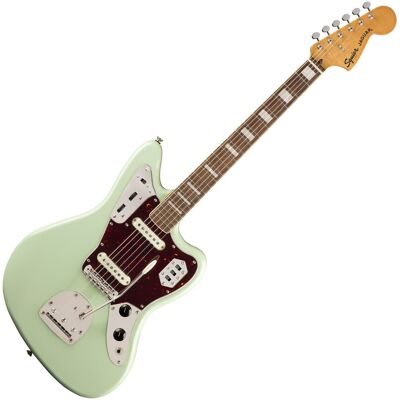 Squier Classic Vibe 70s Jaguar Surf Green - Publicité Squier Classic Vibe 70s Jaguar Surf Green - Publicité