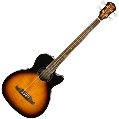Fender FA-450CE Electro Acoustic Bass 3-Tone Sunburst - Publicité Fender FA-450CE Electro Acoustic Bass 3-Tone Sunburst - Publicité