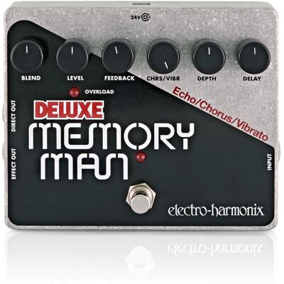 Electro Harmonix Deluxe Memory Man XO Analog Delay - Publicité Electro Harmonix Deluxe Memory Man XO Analog Delay - Publicité