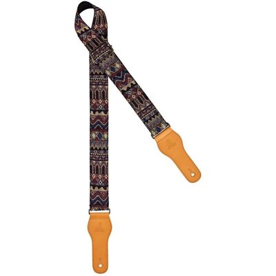 Ortega OCS-470 World Series Guitar Strap Maya Dance - Publicité Ortega OCS-470 World Series Guitar Strap Maya Dance - Publicité