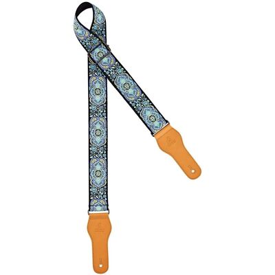 Ortega OCS-550 Creative Series Guitar Strap Classic Blue - Publicité Ortega OCS-550 Creative Series Guitar Strap Classic Blue - Publicité