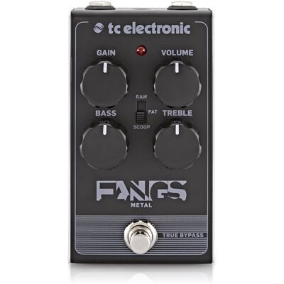 TC Electronic Fangs Metal Pédale de Distorsion - Publicité TC Electronic Fangs Metal Pédale de Distorsion - Publicité