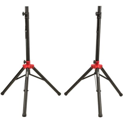 Fender Compact Speaker Stands Black with Bag - Publicité Fender Compact Speaker Stands Black with Bag - Publicité