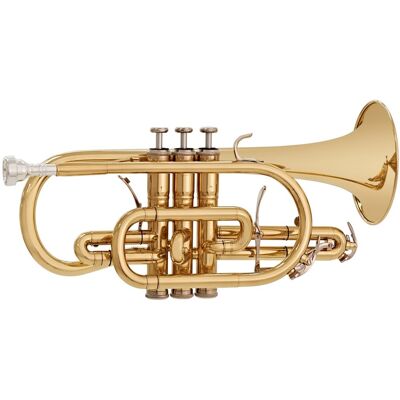 Coppergate Professional Bb Cornet by Gear4music - Publicité Coppergate Professional Bb Cornet by Gear4music - Publicité
