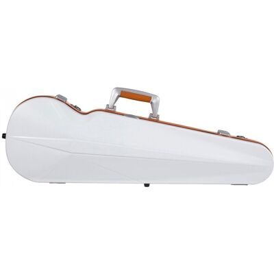 BAM SUP2002XL Supreme Ice Hightech Violin Case White and Orange - Publicité BAM SUP2002XL Supreme Ice Hightech Violin Case White and Orange - Publicité