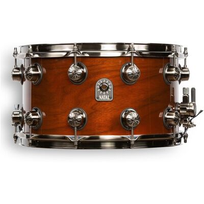 Natal Originals Walnut 14 x 8" Snare Drum Natural Walnut - Publicité Natal Originals Walnut 14 x 8" Snare Drum Natural Walnut - Publicité