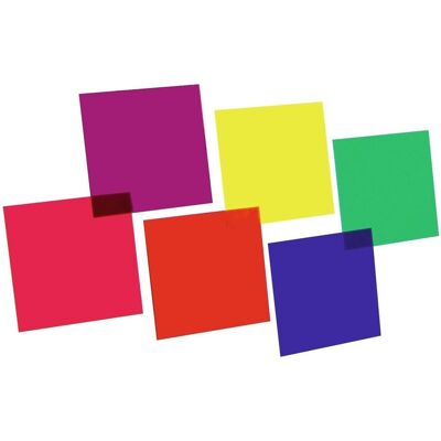 Ensemble de filtres de couleur Eurolite PAR-64 - Accessoires d’éclairage - Publicité Ensemble de filtres de couleur Eurolite PAR-64 - Accessoires d’éclairage - Publicité