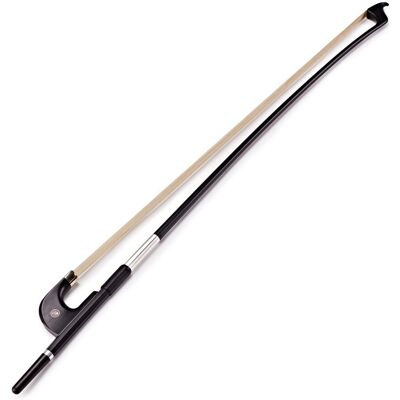 Archet de Contrebasse en Fibre de Carbone avec Hausse Allemande par Gear4music taille 3/4 - Publicité Archet de Contrebasse en Fibre de Carbone avec Hausse Allemande par Gear4music taille 3/4 - Publicité