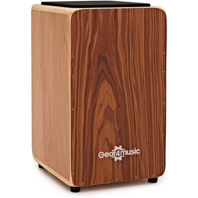 Cajon par Gear4music Sapelli - Publicité Cajon par Gear4music Sapelli - Publicité